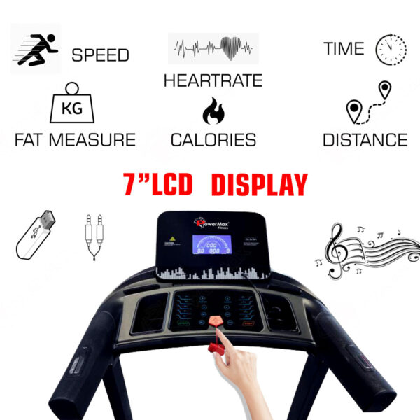 TAC-360® AC Motorized Treadmill with Auto Lubrication & Auto Incline - Image 2