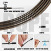 JS-3 (Black) Exercise Speed Jump Rope With Adjustable Cable - Image 5