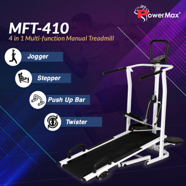 MFT-410® 4 in 1 Multi-function Manual Treadmill - Image 2