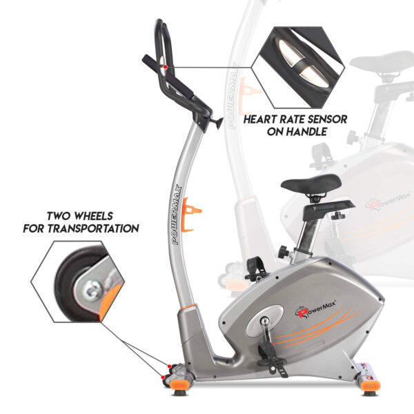 BU-750 Upright Exercise Bike with Hand Pulse - Image 5