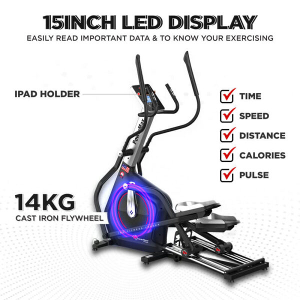 EC-1800 Commercial Elliptical Trainer with Adjustable stride length - Image 4