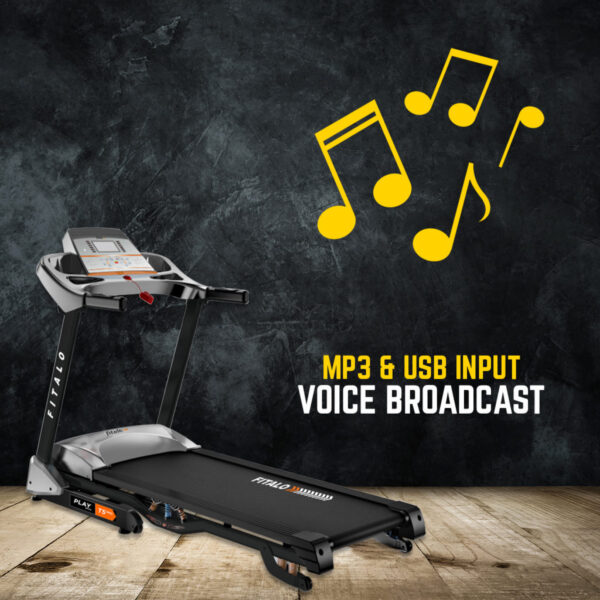 Play T5 Pro Motorised Treadmill with Voice Broadcast - Image 6