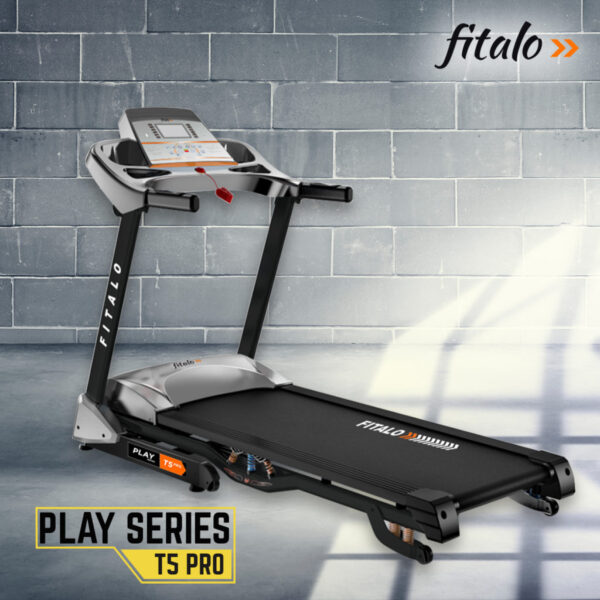 Play T5 Pro Motorised Treadmill with Voice Broadcast - Image 2