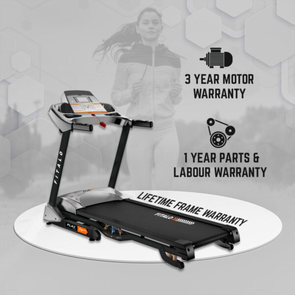 Play T5 Pro Motorised Treadmill with Voice Broadcast - Image 9