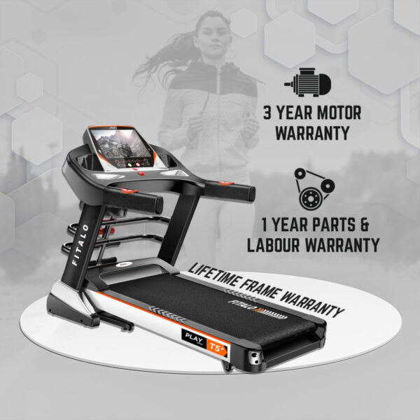 Play T5 Plus Motorised Treadmill with Voice Broadcast - Image 8