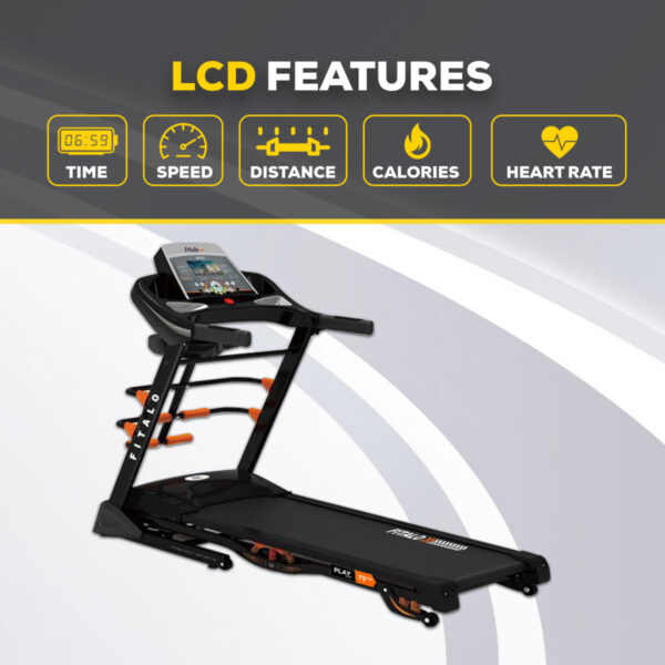 Play T5 Max Multifunction Treadmill with Voice Broadcast - Image 3