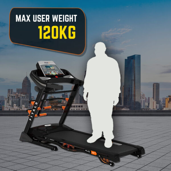 Play T5 Max Multifunction Treadmill with Voice Broadcast - Image 6