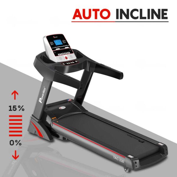 TAC-330® Semi-Commercial AC Motorized Treadmill with Semi-Auto Lubricating - Image 3